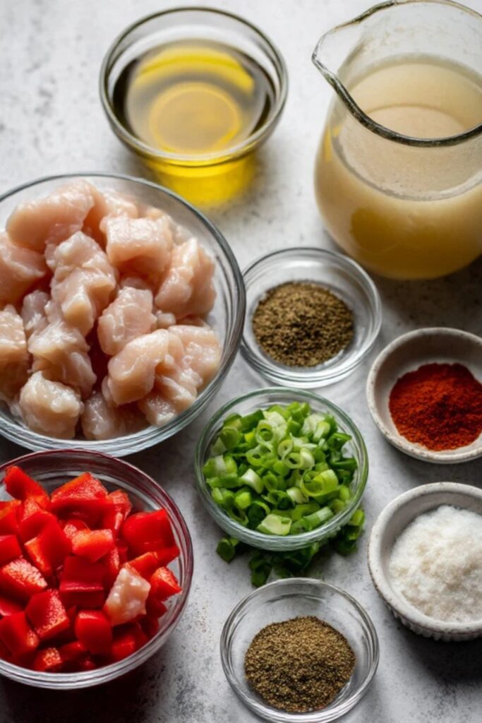 Low FODMAP White Chicken Chili Recipe