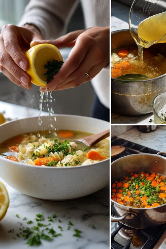 Low FODMAP Chicken Noodle Soup Recipe