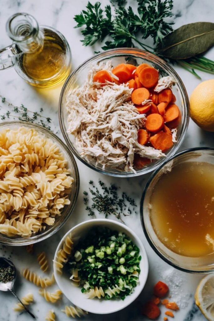 Low FODMAP Chicken Noodle Soup Recipe