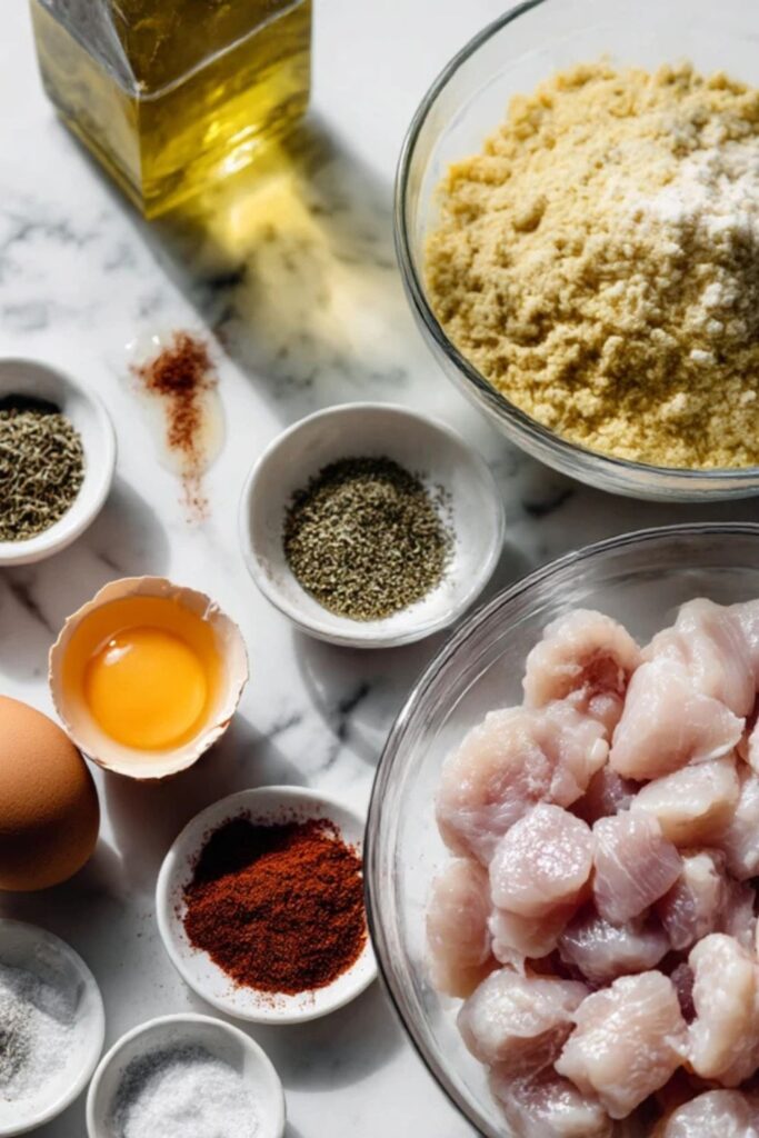 Crispy Low FODMAP Chicken Nuggets Recipe