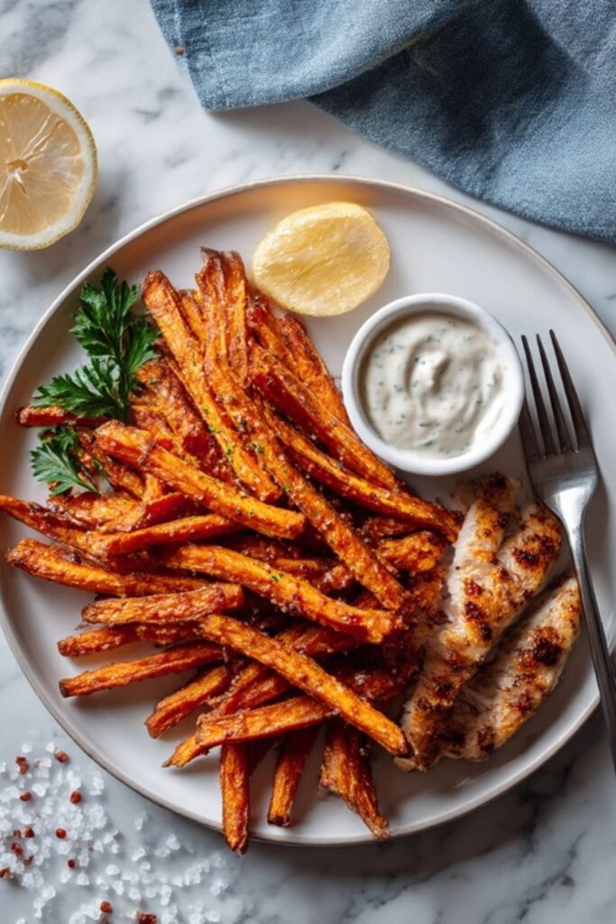 Crispy Low FODMAP Sweet Potato Fries Recipe
