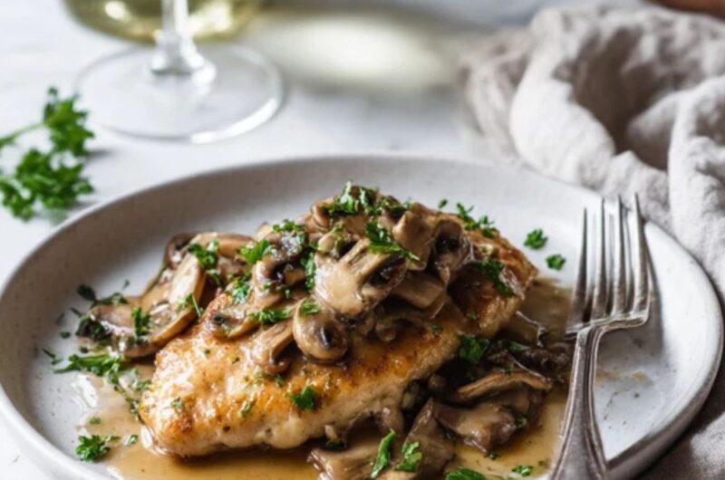 Low FODMAP Chicken Marsala