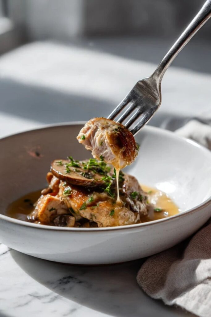 Low FODMAP Chicken Marsala Recipe