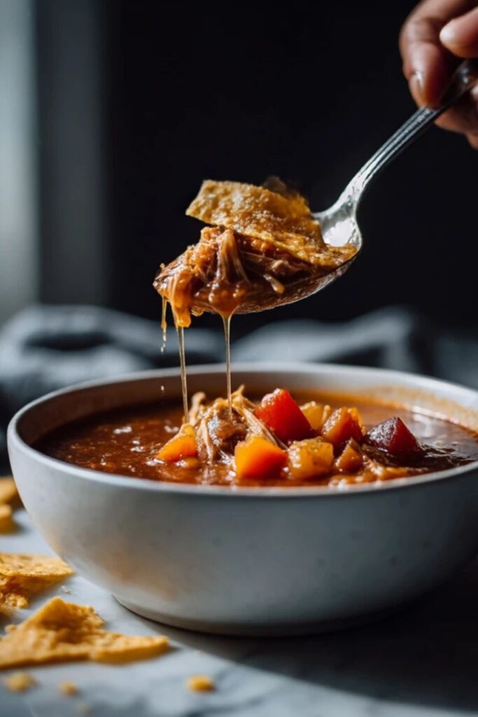 Low FODMAP Chicken Tortilla Soup 