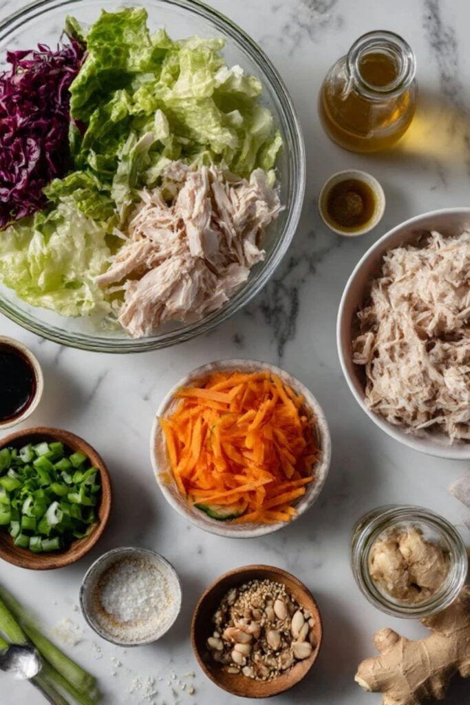 Low FODMAP Chinese Chicken Salad Recipe