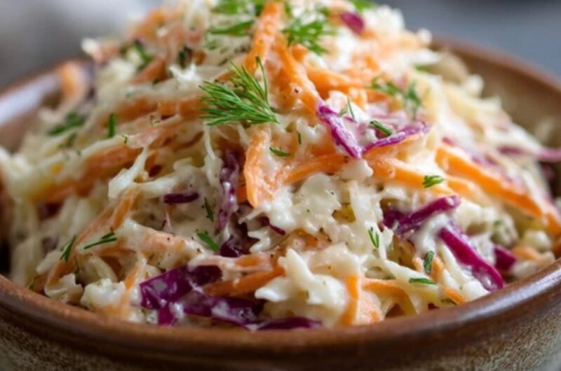 Low FODMAP Coleslaw
