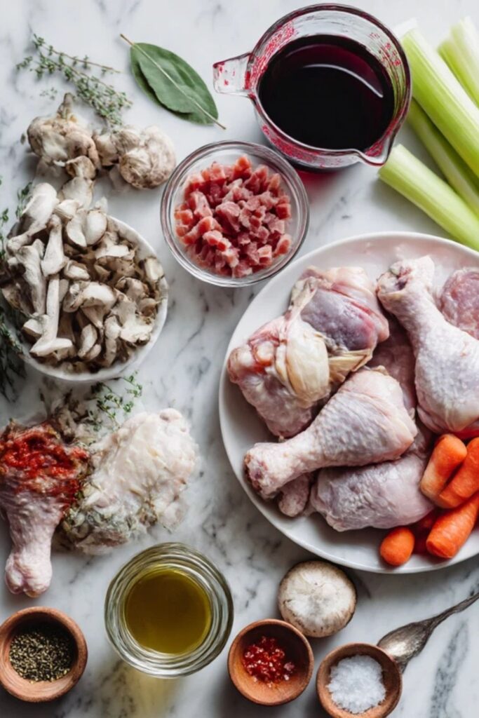 Low FODMAP Coq au Vin Recipe