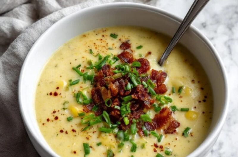 Low FODMAP Corn Chowder