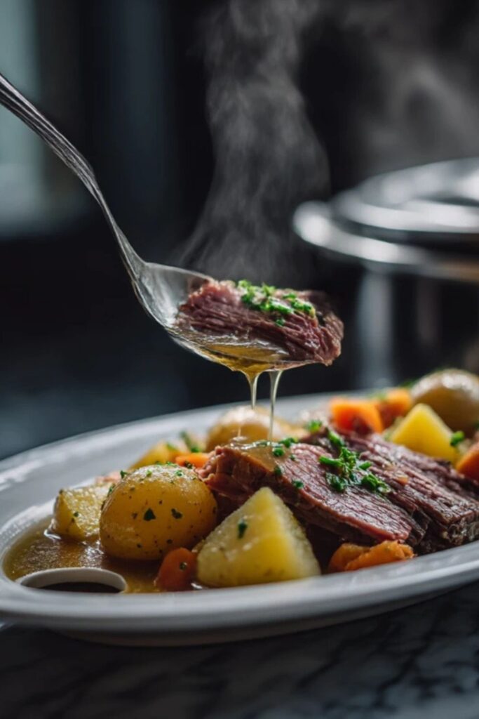 Low FODMAP Corned Beef and Cabbage Recipe