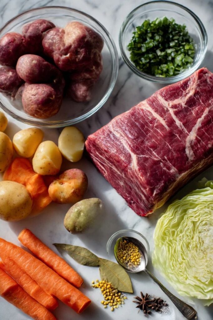 Low FODMAP Corned Beef and Cabbage Recipe