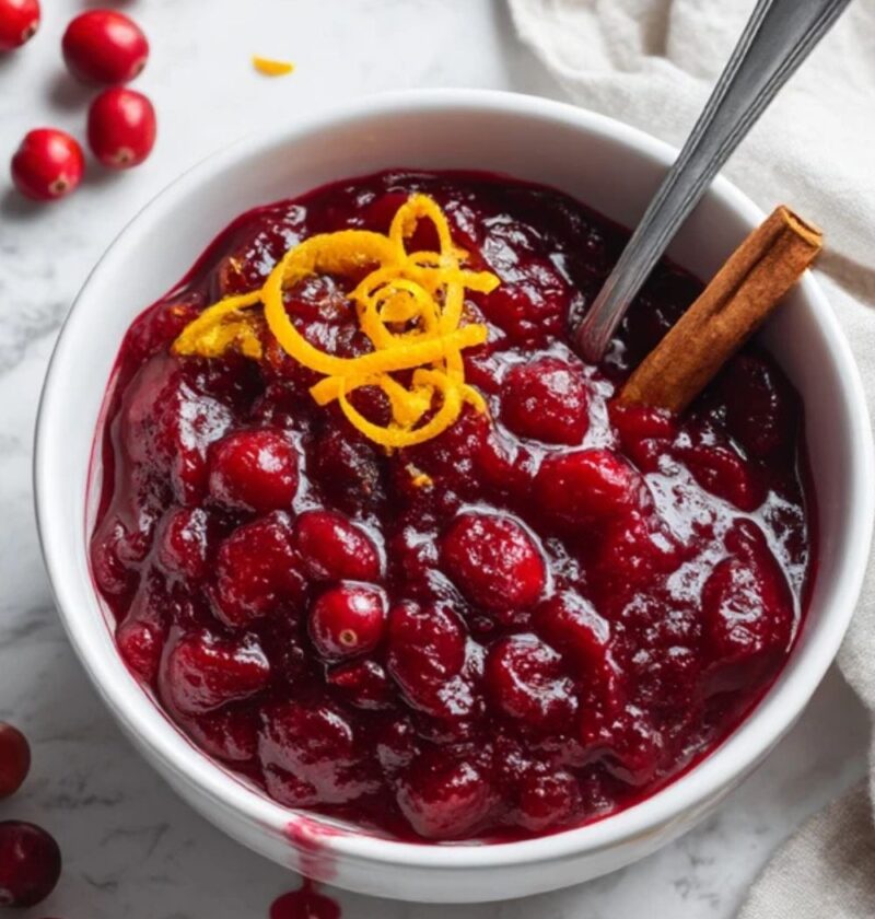 Low FODMAP Cranberry Sauce Recipe