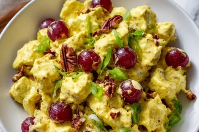 Low-FODMAP Curry Chicken Salad Recipe