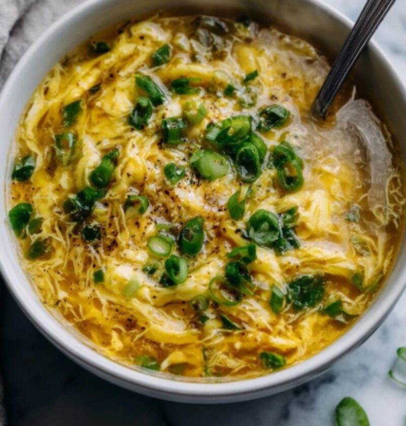 Low FODMAP Egg Drop Soup Recipe