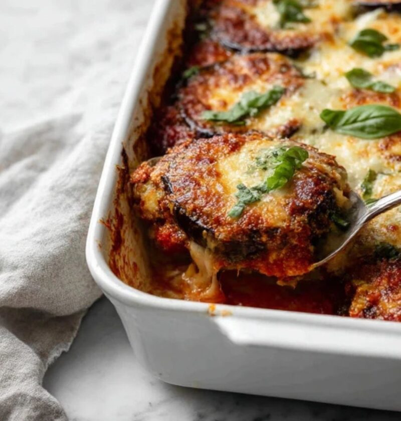 Low FODMAP Eggplant Parmesan Recipe