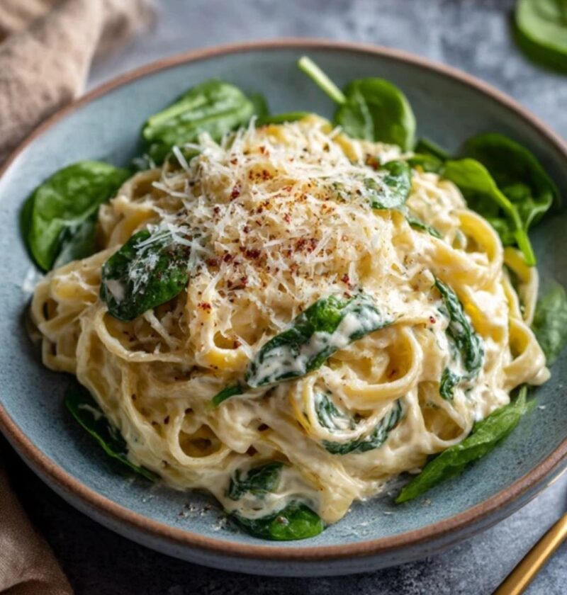 Creamy Low FODMAP Fettuccine Alfredo Recipe