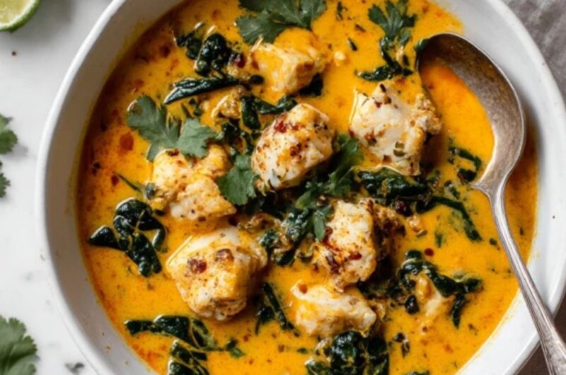 Low FODMAP Fish Curry