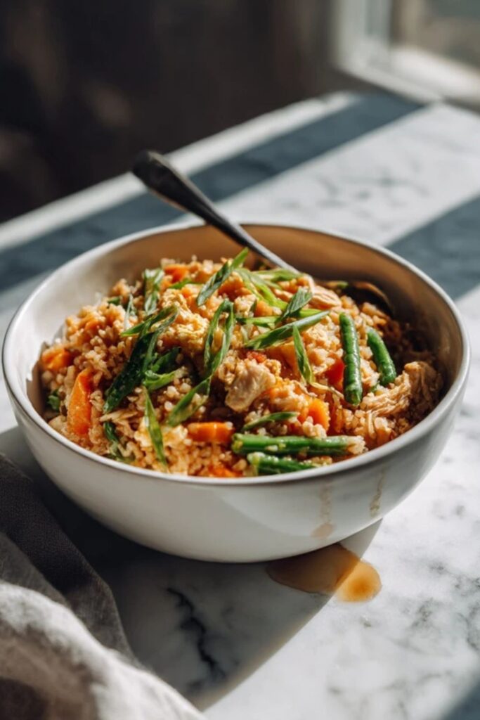 Low FODMAP Fried Rice Recipe 