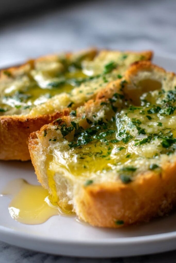 Low FODMAP Garlic Bread Recipe 