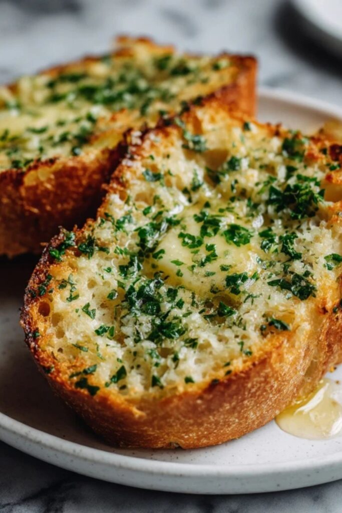 Low FODMAP Garlic Bread Recipe 