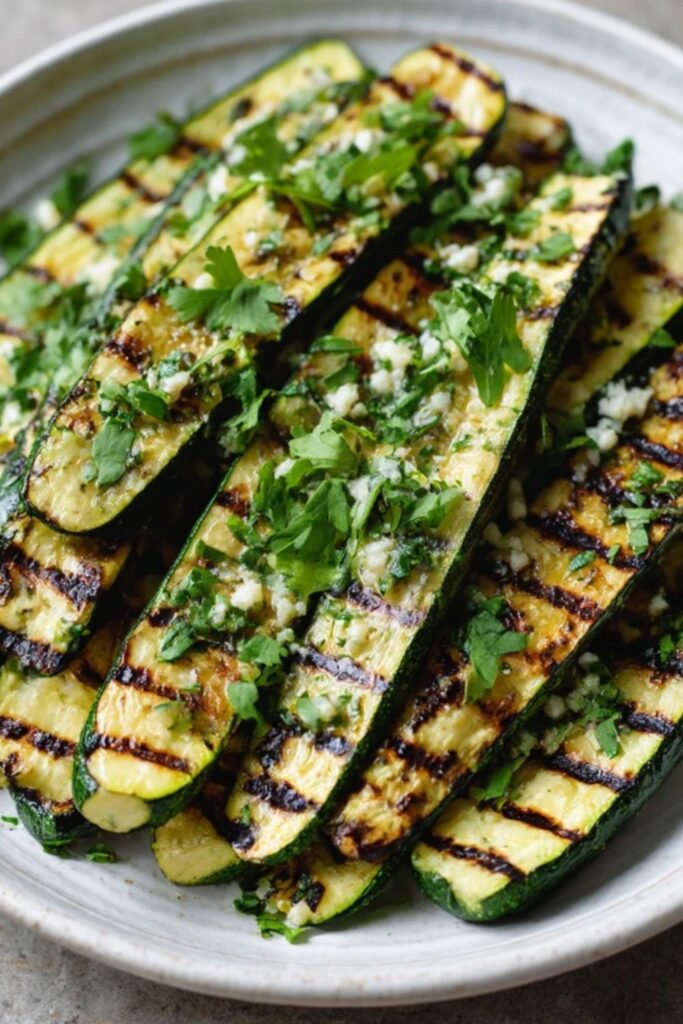 Low FODMAP Grilled Zucchini Recipe