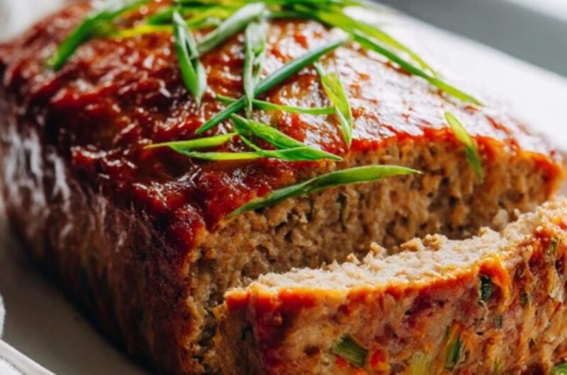 Low FODMAP Ground Turkey Meatloaf