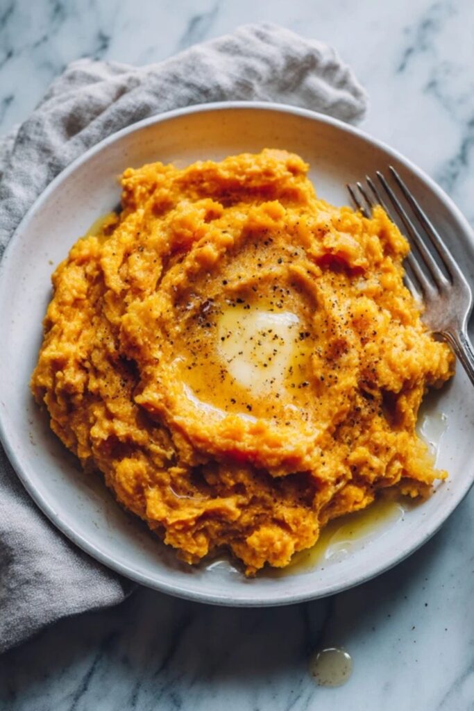 Low FODMAP Mashed Sweet Potatoes Recipe