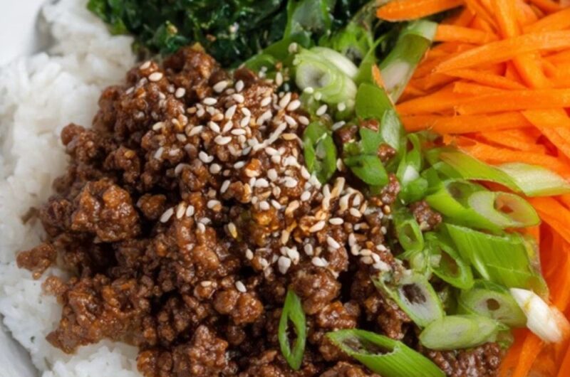 Low FODMAP Korean Beef Bowl