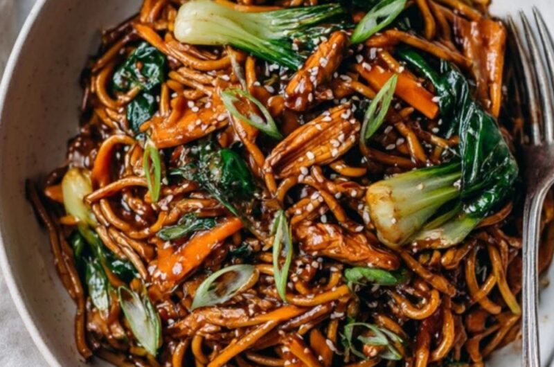 Low FODMAP Lo Mein Recipe