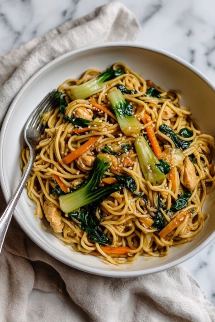 Low FODMAP Lo Mein Recipe