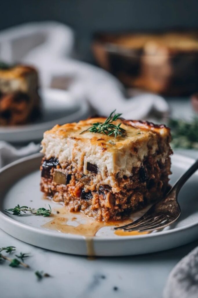 Low FODMAP Moussaka Recipe