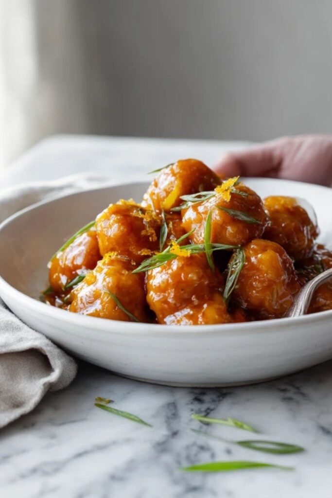 Low FODMAP Orange Chicken Recipe