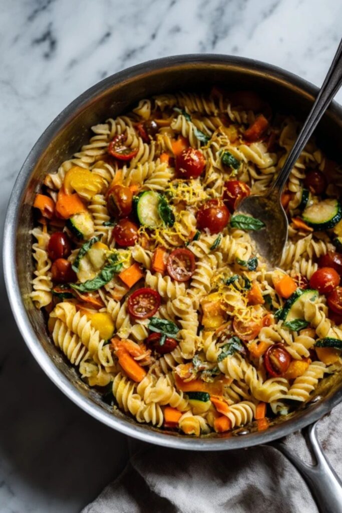 Low FODMAP Pasta Primavera Recipe
