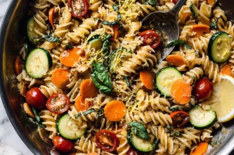 Low FODMAP Pasta Primavera Recipe