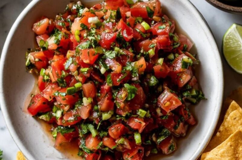 Low FODMAP Pico de Gallo Recipe
