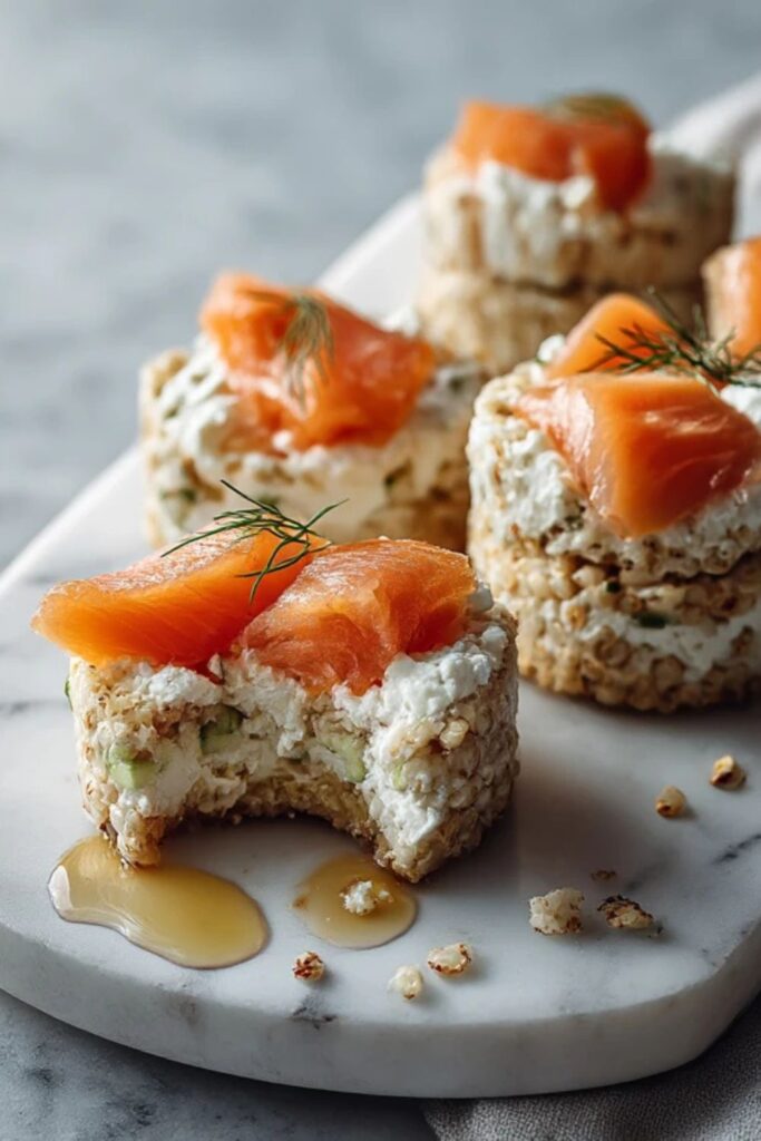 Low FODMAP Rice Cakes with Toppings Recipe