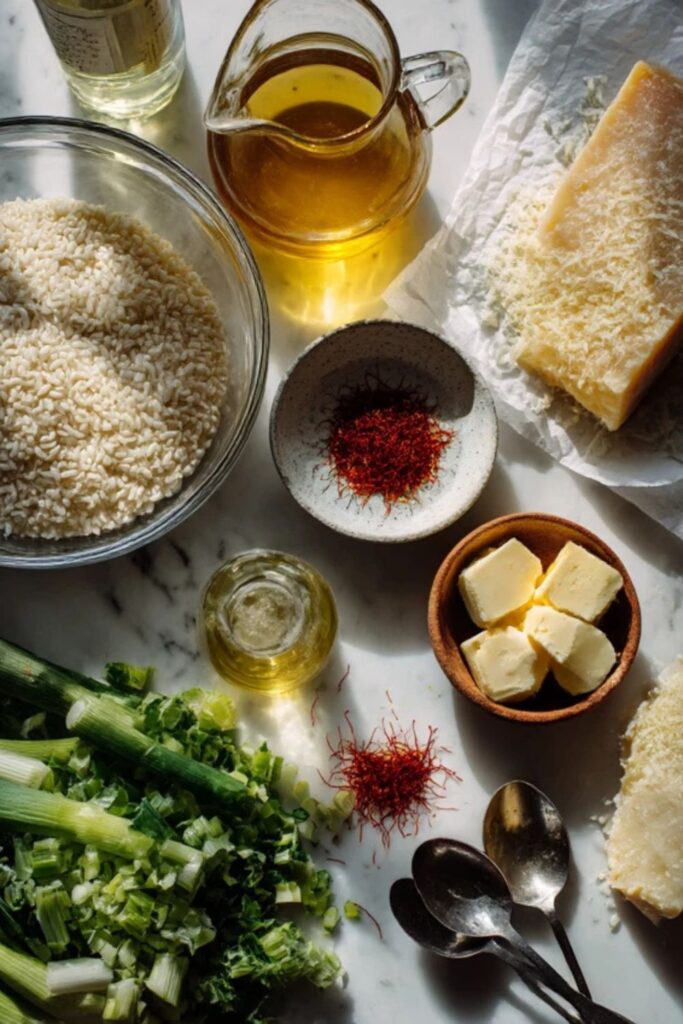 Low FODMAP Risotto Milanese Recipe