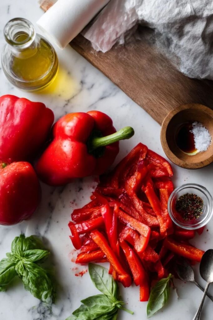 Low FODMAP Roasted Bell Peppers Recipe