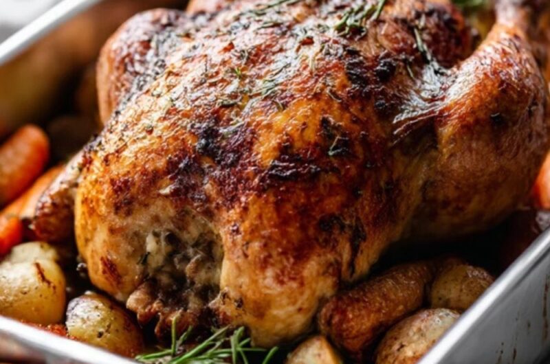 Low FODMAP Roasted Chicken