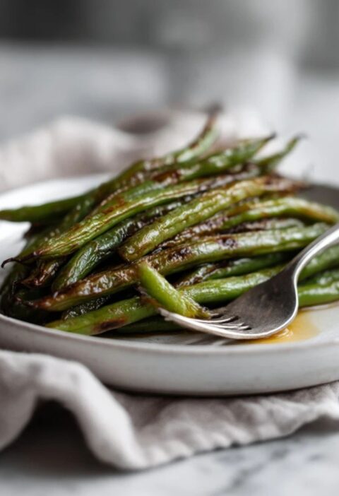 Low FODMAP Roasted Green Beans Recipe