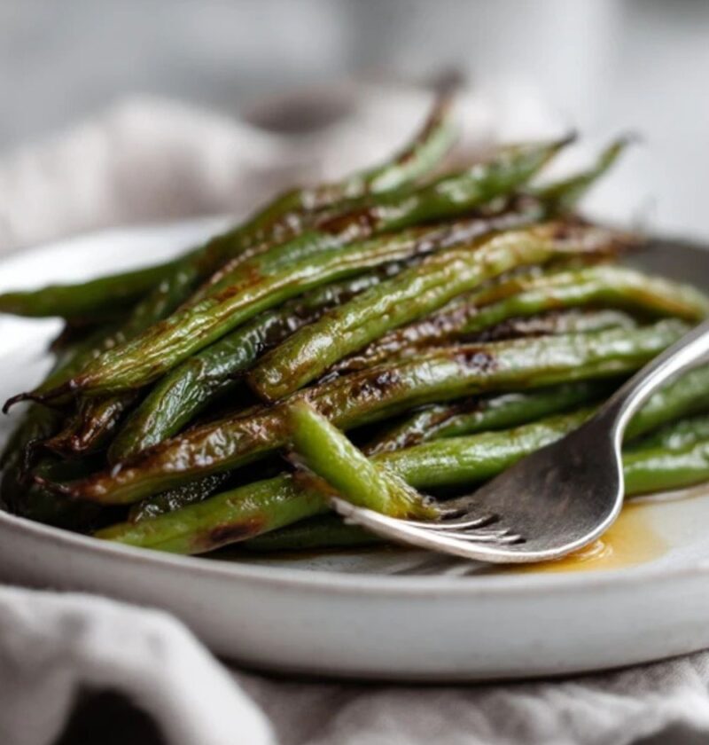 Low FODMAP Roasted Green Beans Recipe