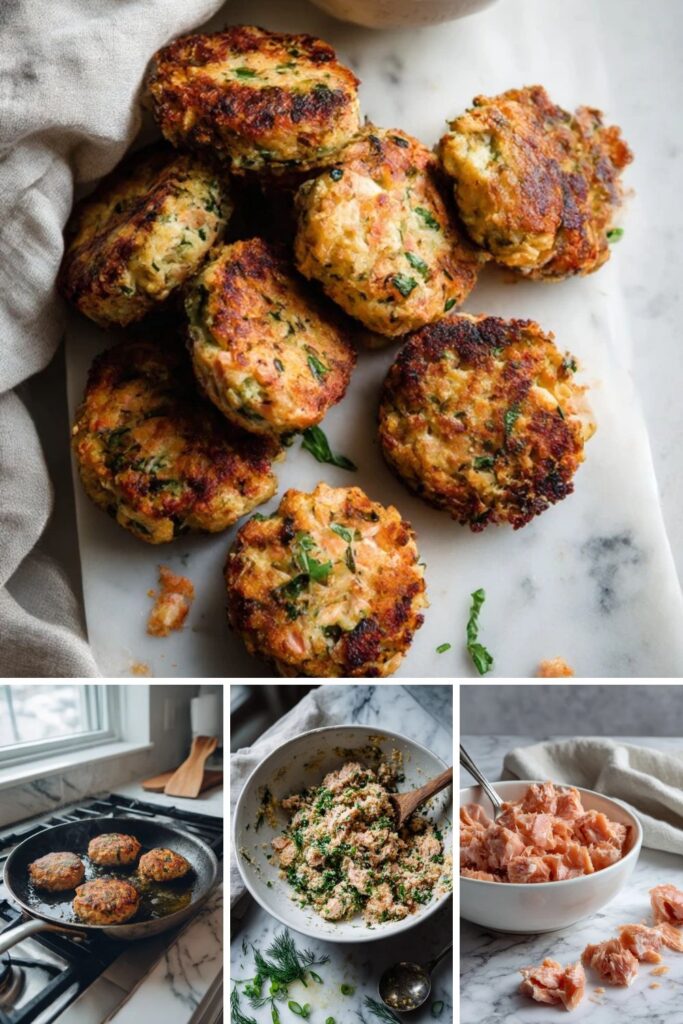 Low FODMAP Salmon Cakes