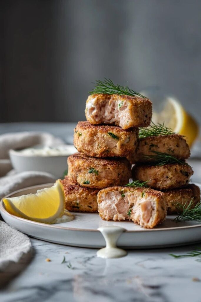 Low FODMAP Salmon Cakes Recipe