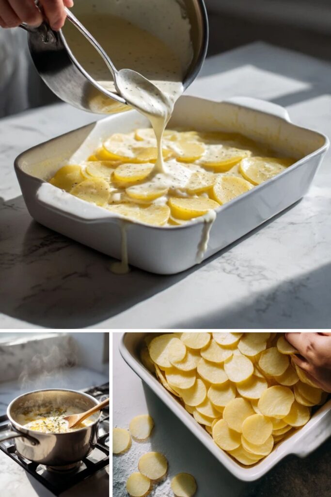 Low FODMAP Scalloped Potatoes Recipe