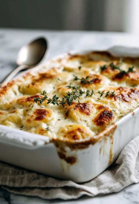 Low FODMAP Scalloped Potatoes Recipe