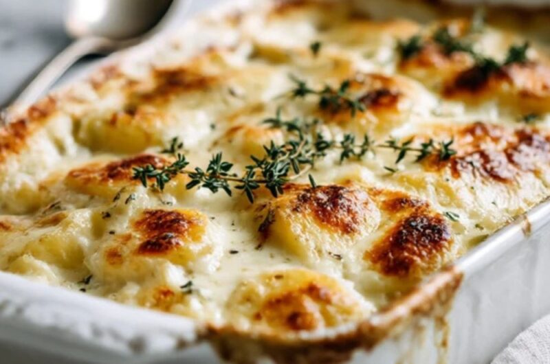 Low FODMAP Scalloped Potatoes Recipe