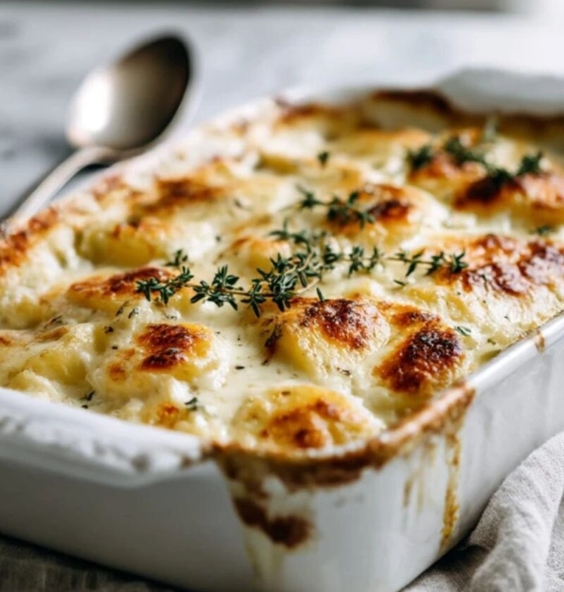 Low FODMAP Scalloped Potatoes Recipe