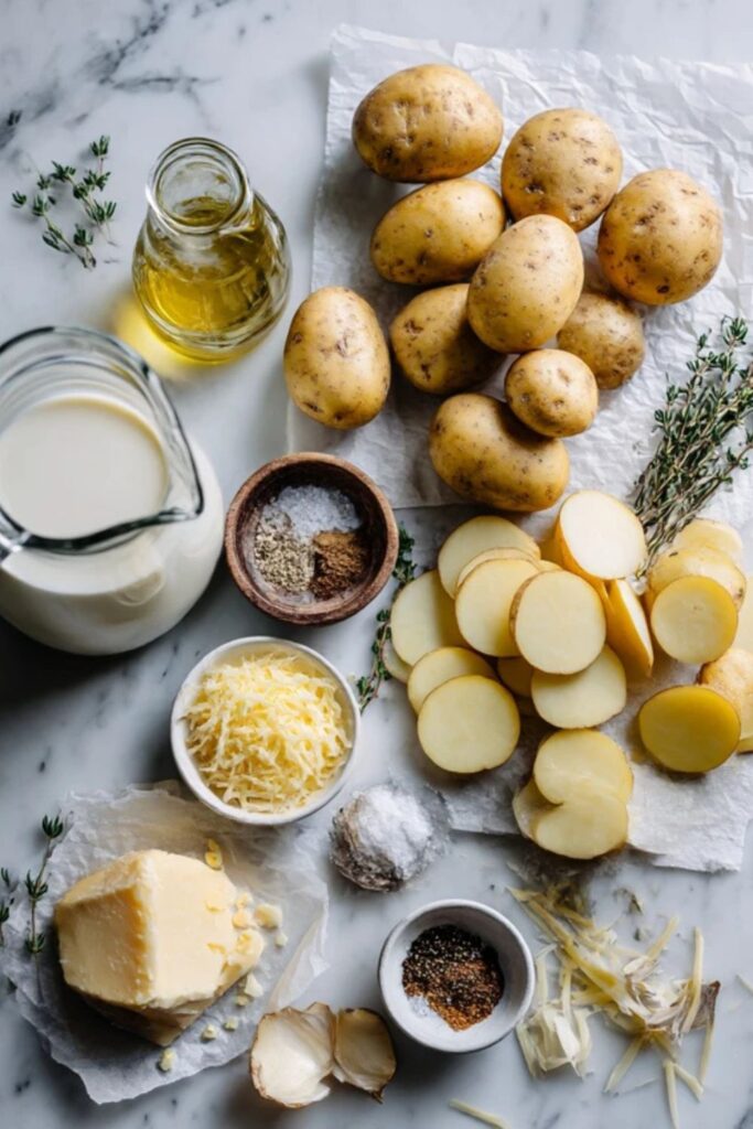 Low FODMAP Scalloped Potatoes Recipe