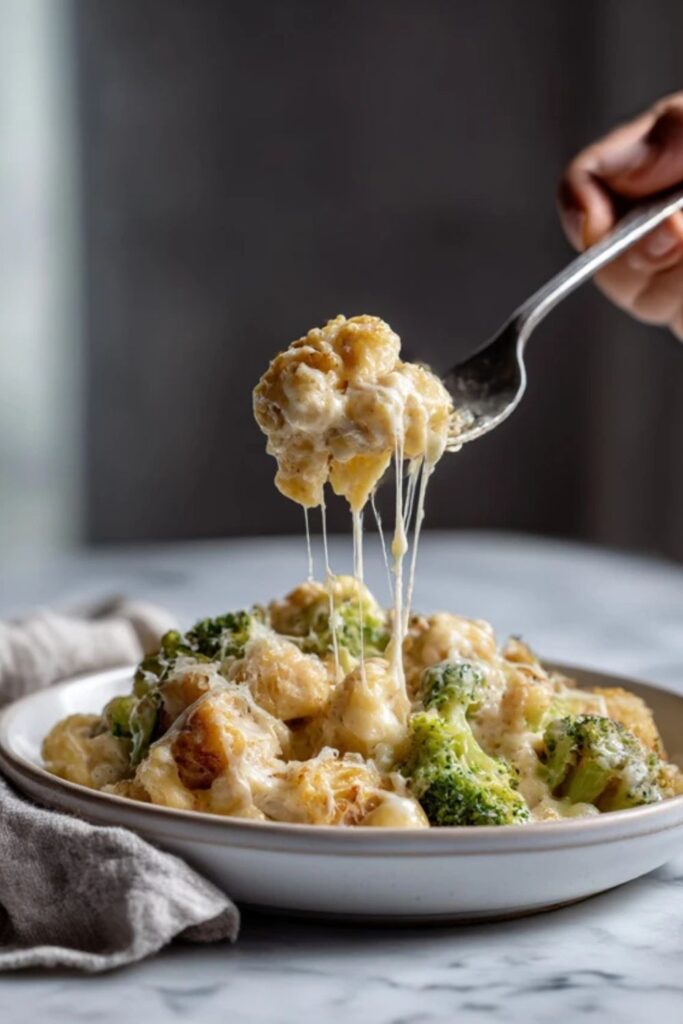 Low FODMAP Chicken Broccoli Rice Casserole Recipe