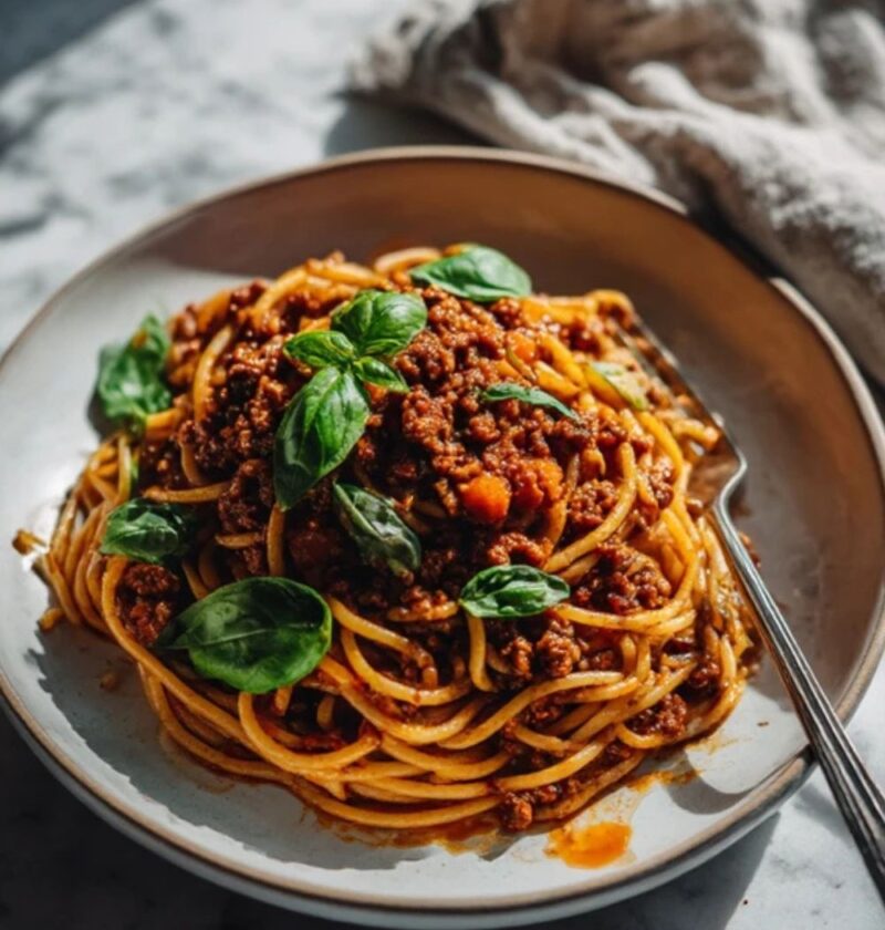 Low FODMAP Spaghetti Bolognese Recipe