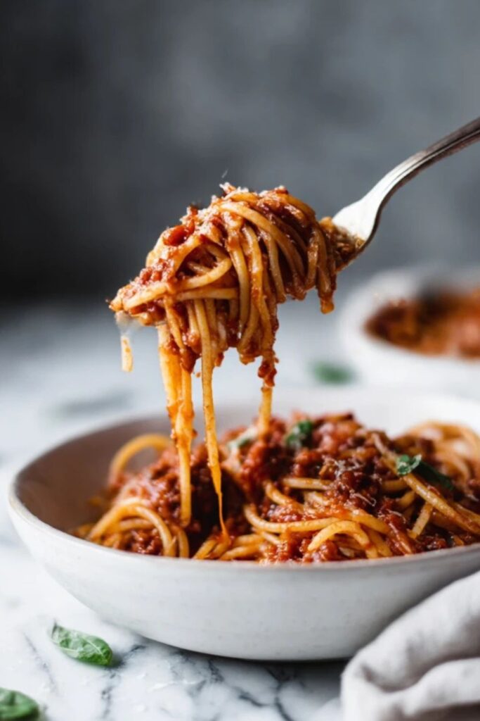 Low FODMAP Spaghetti Bolognese Recipe